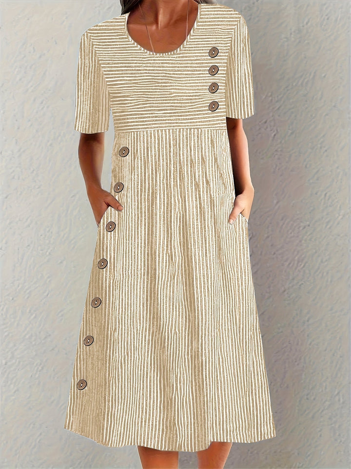 E&H™ | Striped Summer Dress