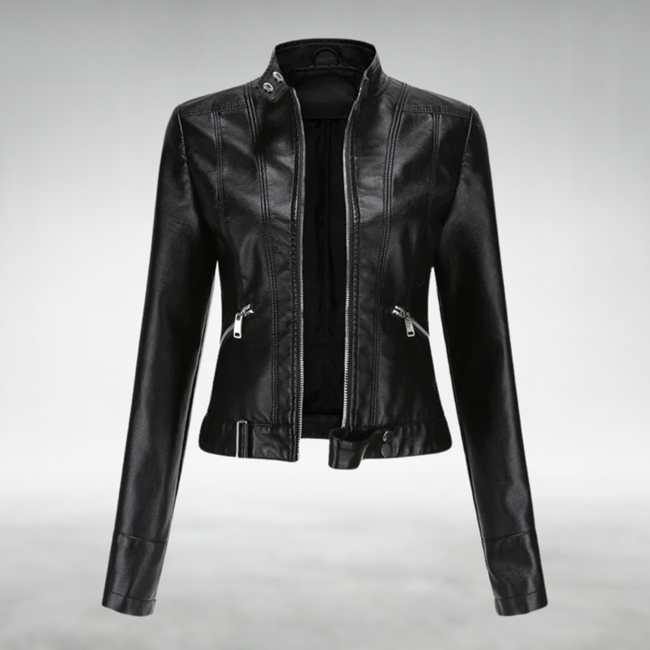 Lacey™ Elegant Leather Jacket