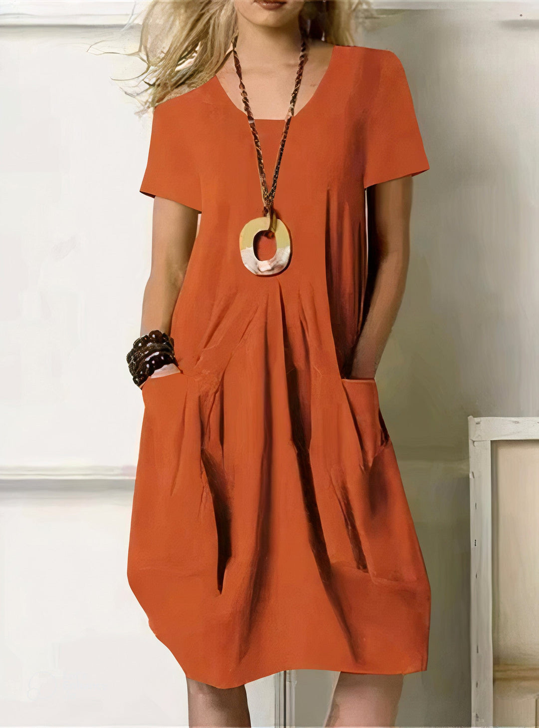 Gabrielle - Summer Loose Long Pocket Dress