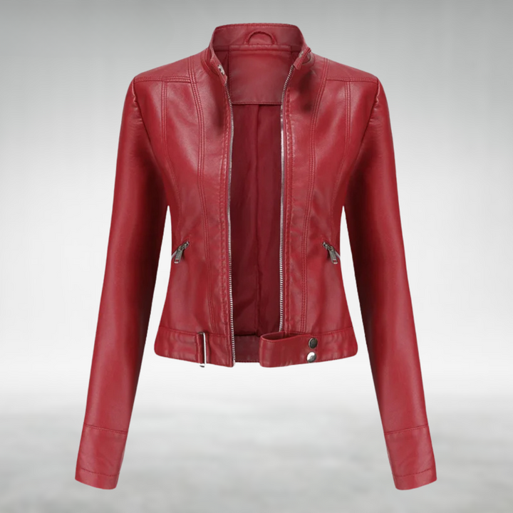 Lacey™ Elegant Leather Jacket