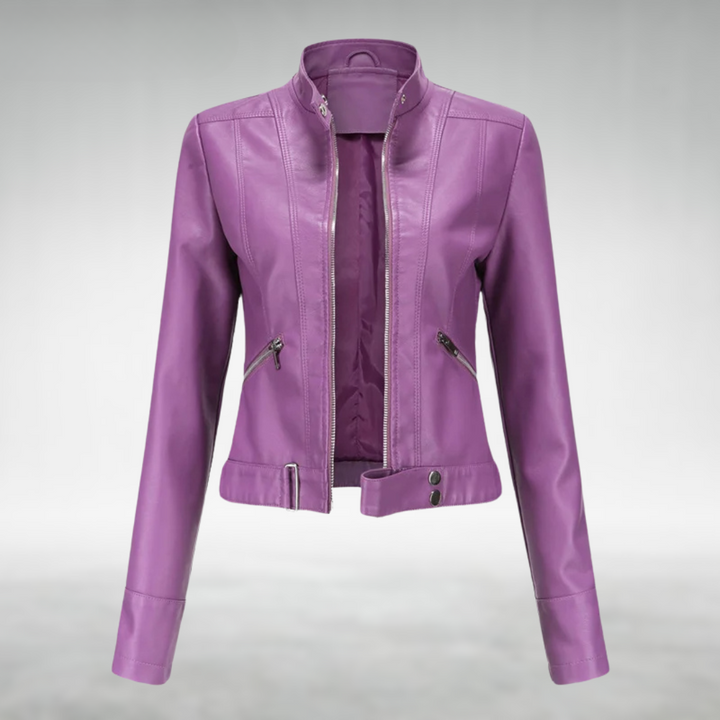 Lacey™ Elegant Leather Jacket