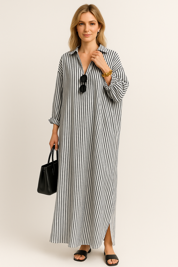 Lena | Oversized Shirt-Dress