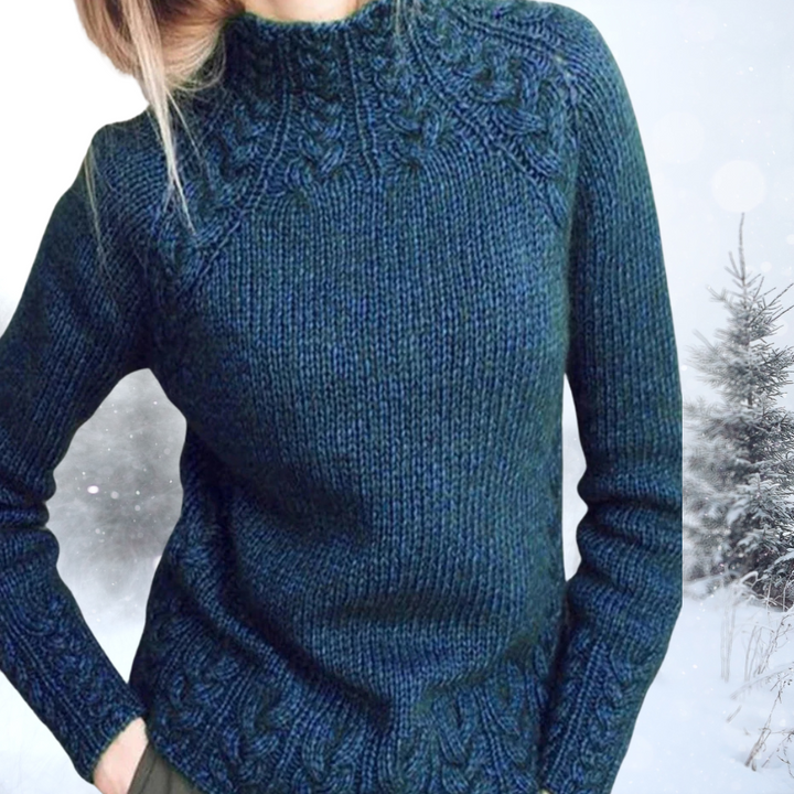 Lydia - Knitted Turtleneck Sweater