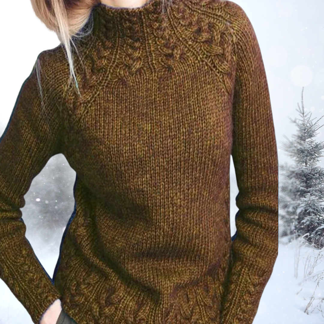 Lydia - Knitted Turtleneck Sweater