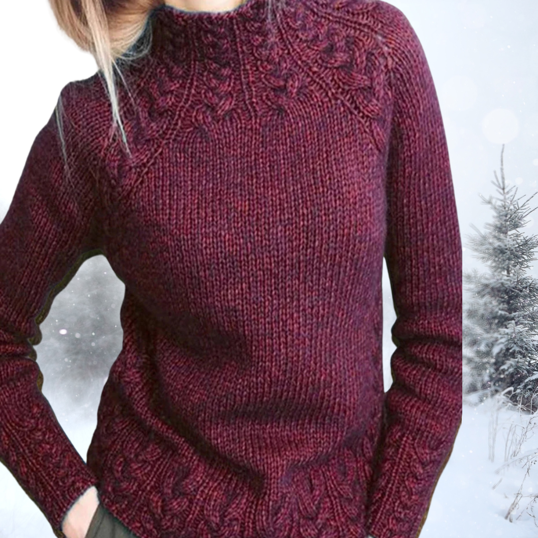 Lydia - Knitted Turtleneck Sweater