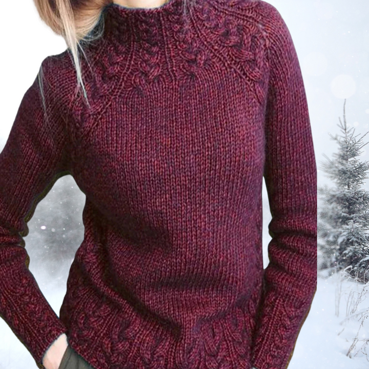 Lydia - Knitted Turtleneck Sweater