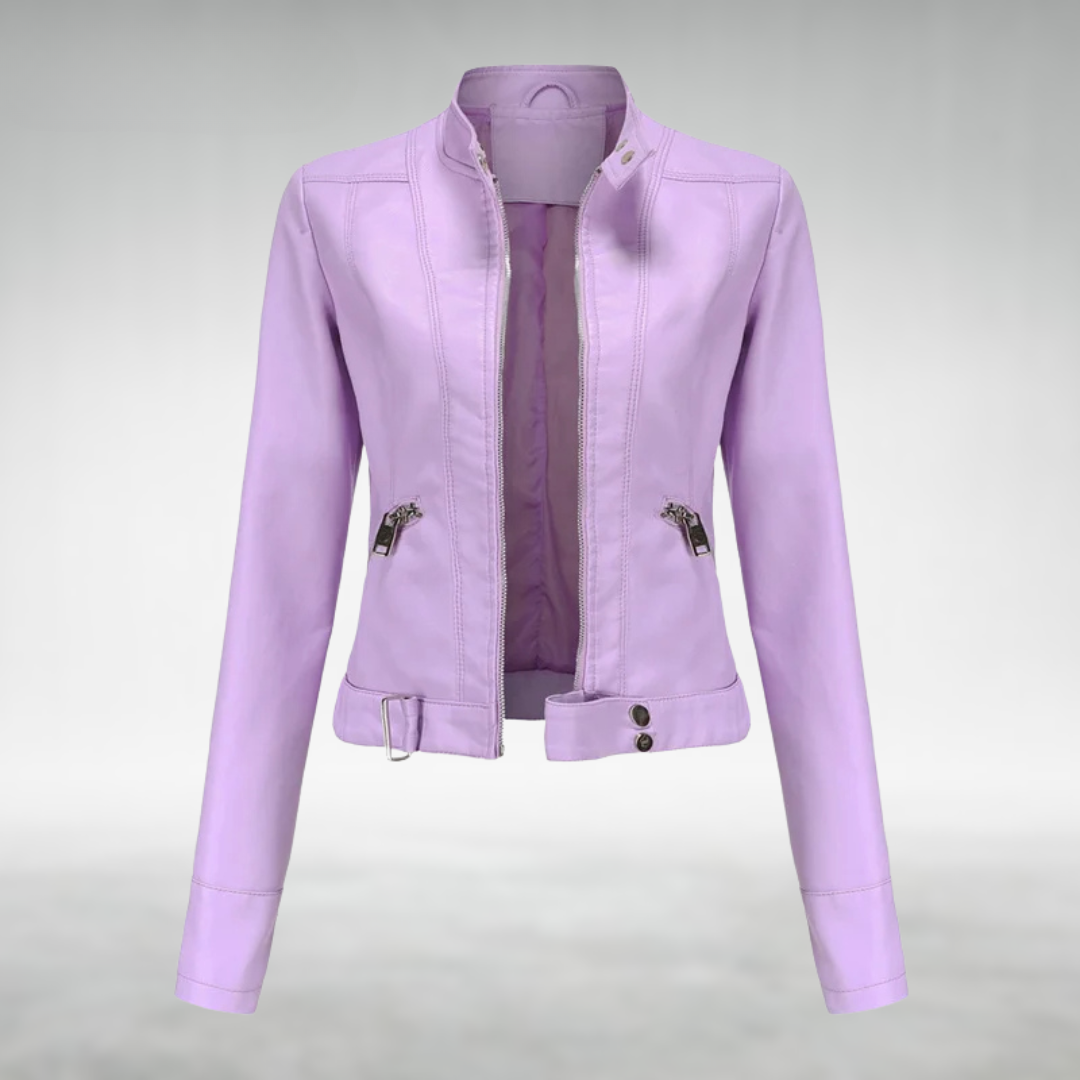 Lacey™ Elegant Leather Jacket