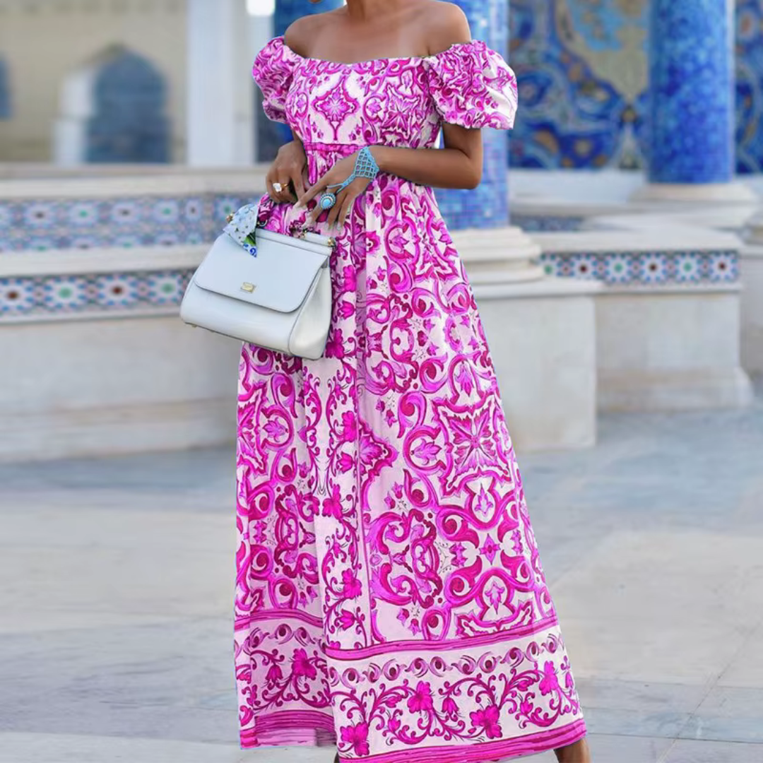 Holly - Colorful Bohemian Dress