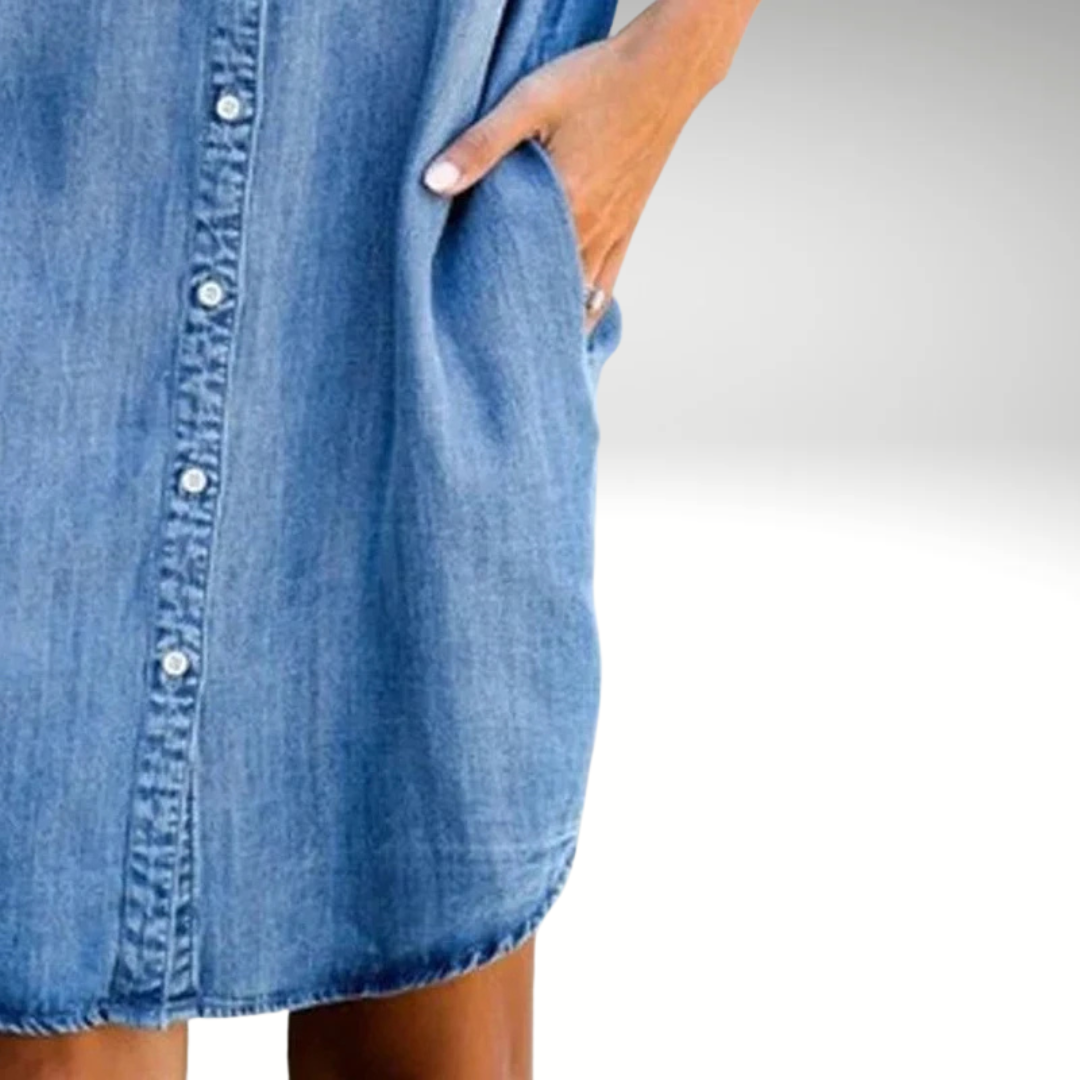 Jeanne - Denim Dress