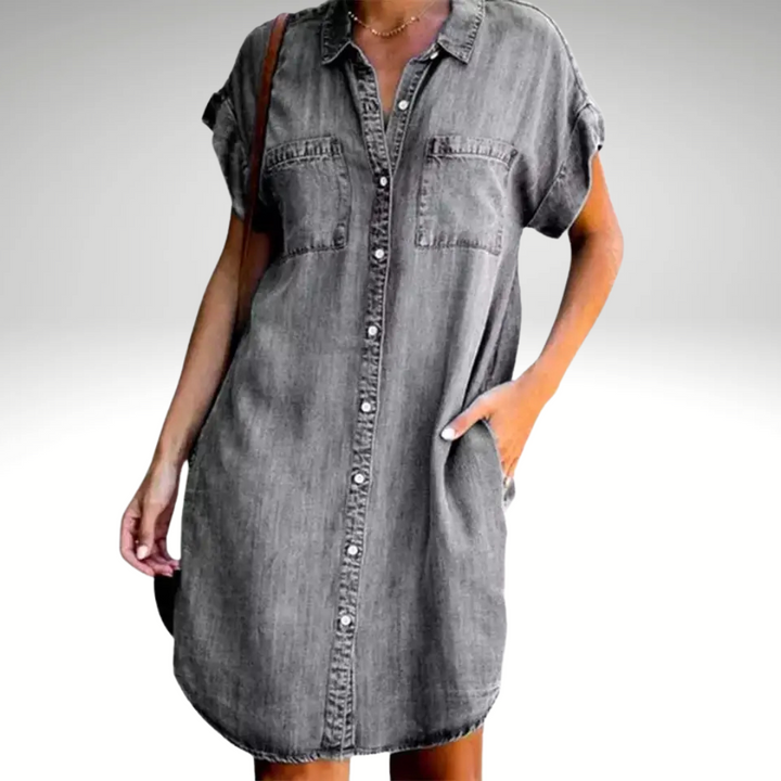 Jeanne - Denim Dress