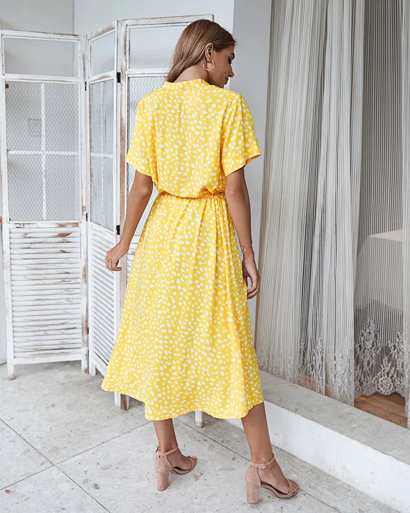 Lena | Summer Dress in Shirt Style