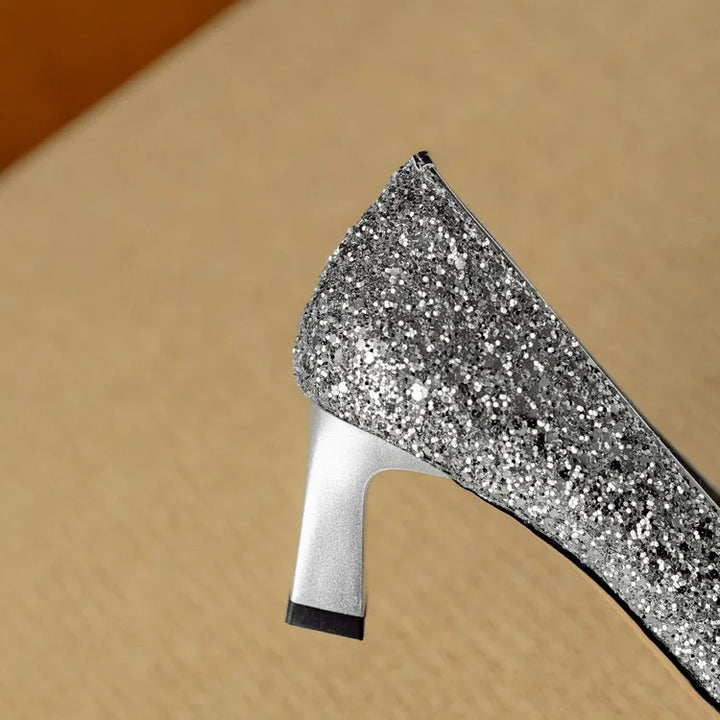 Emma | Gloria Glitter Pumps