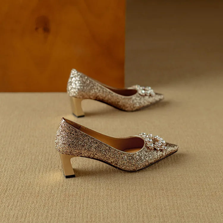 Emma | Gloria Glitter Pumps