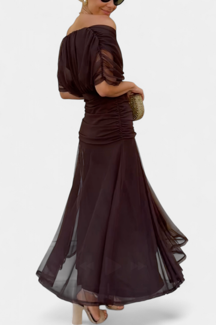 E&H™ | Elegant Dress with V-Neckline