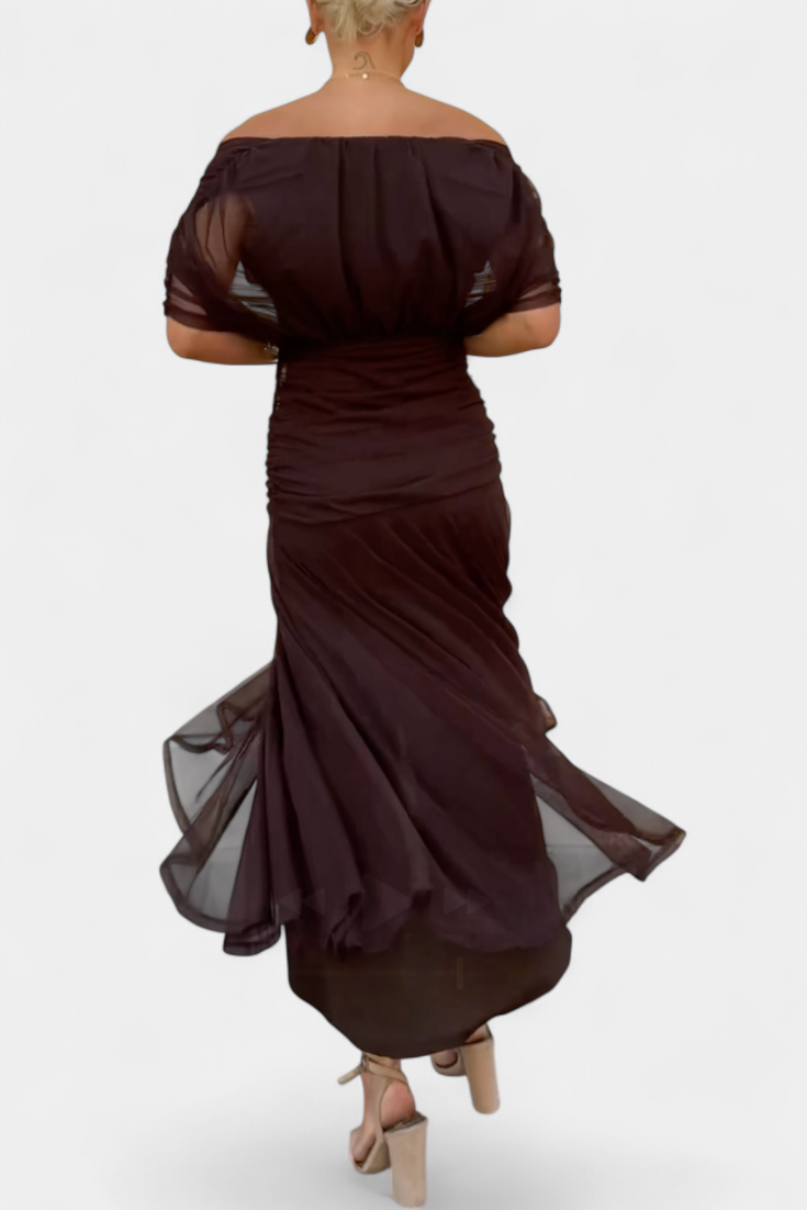 E&H™ | Elegant Dress with V-Neckline