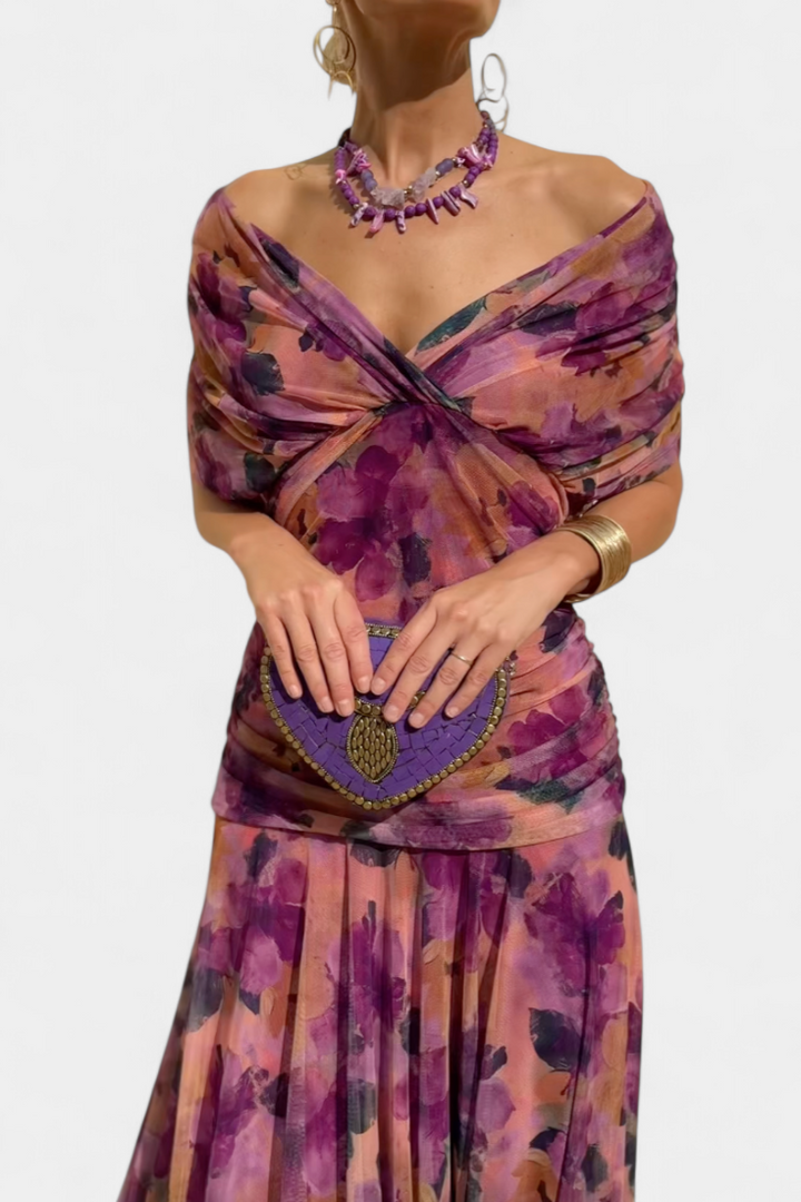 E&H™ | Elegant Dress with V-Neckline