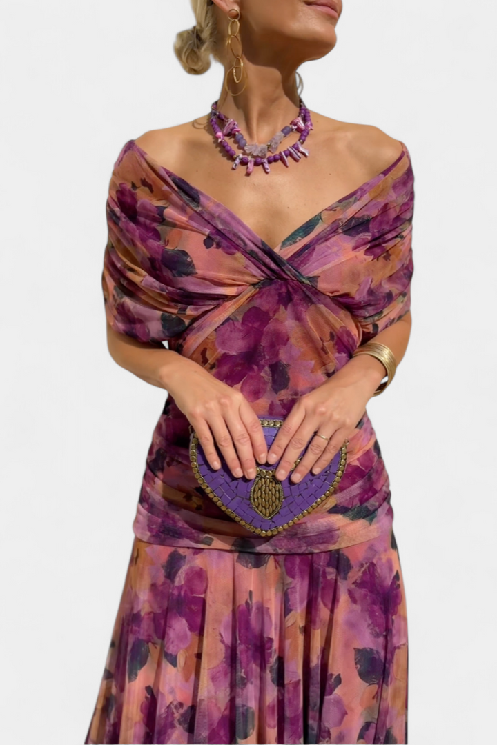 E&H™ | Elegant Dress with V-Neckline