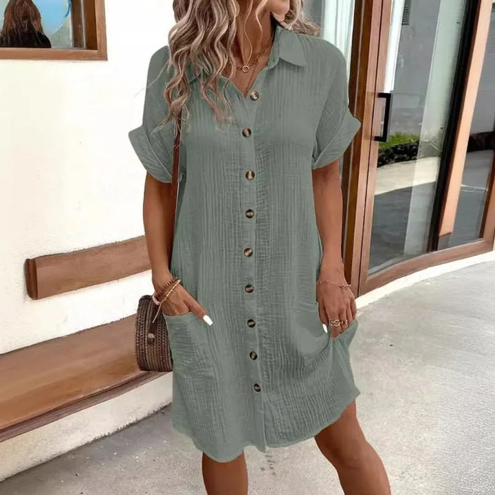 E&H™ | Elegant Shirt Dress