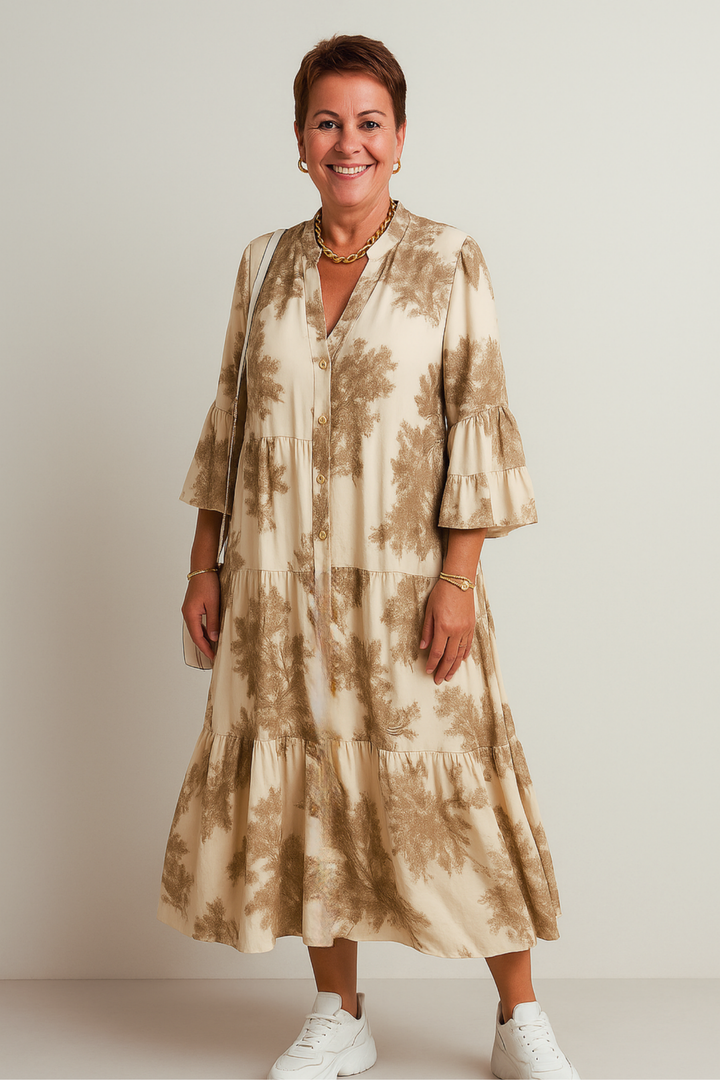 Lena | Elegant dress with flowing cut