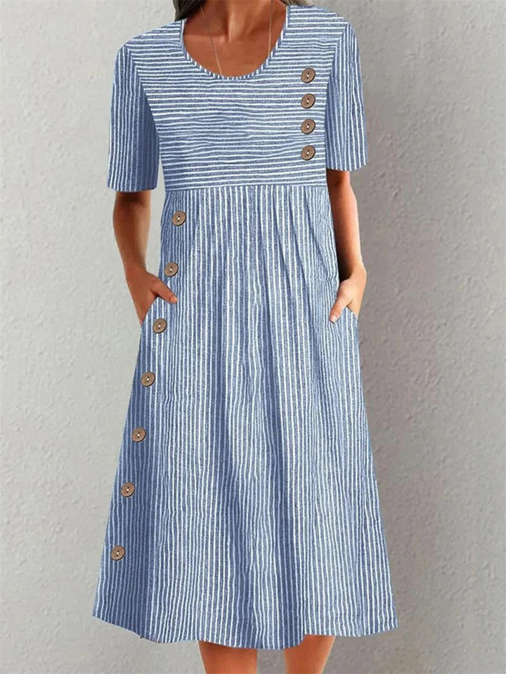 E&H™ | Striped Summer Dress