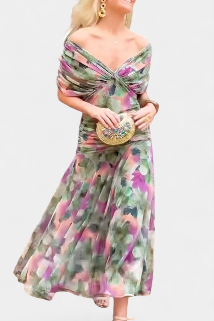 E&H™ | Elegant Dress with V-Neckline