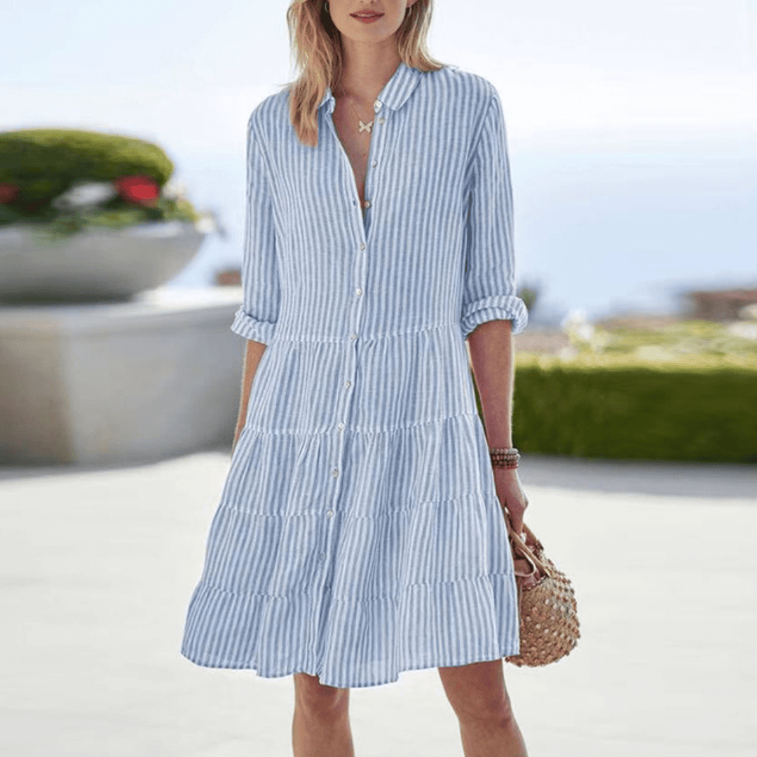 E&H™| Breezy Striped Dress