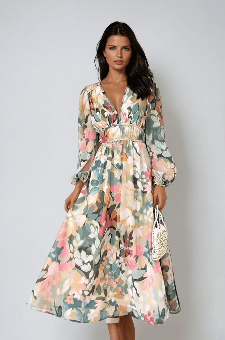 E&H™ | Elegant Floral Dress