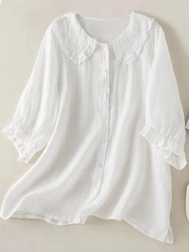 Women‘s Peter Pan Collar Shirt