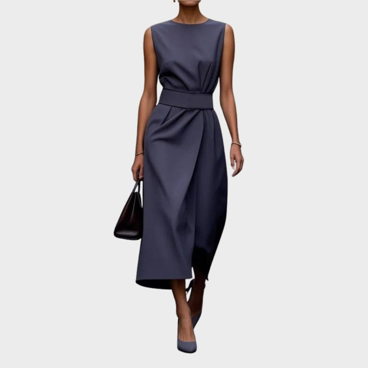 E&H™ | Elegant Round Neck Dress