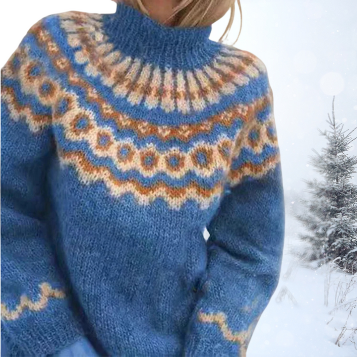 Esther - Turtleneck Knitted Sweater