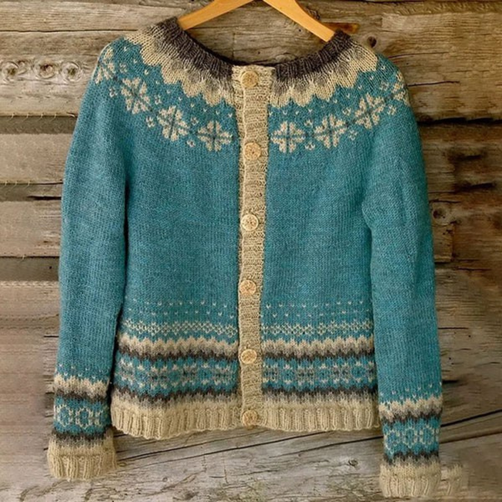Brielle - Winter Knitted Cardigan