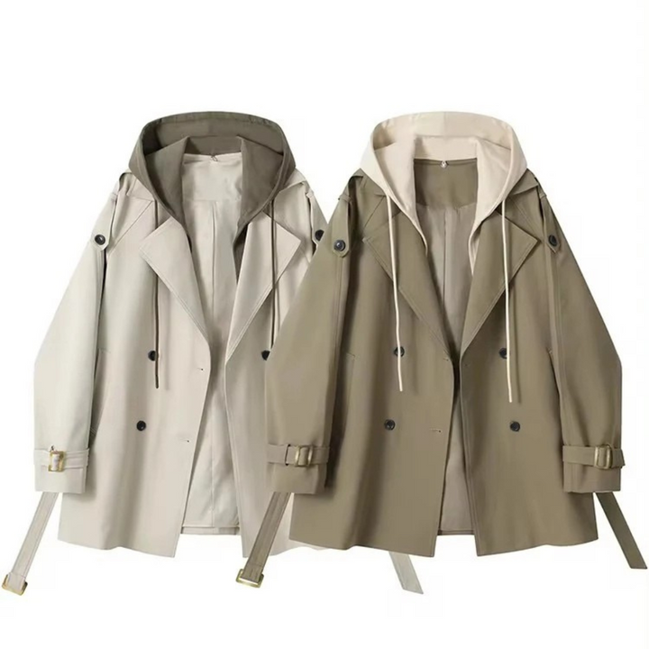 Richelle | Trenchcoat with hood