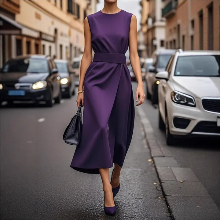 E&H™ | Elegant Round Neck Dress