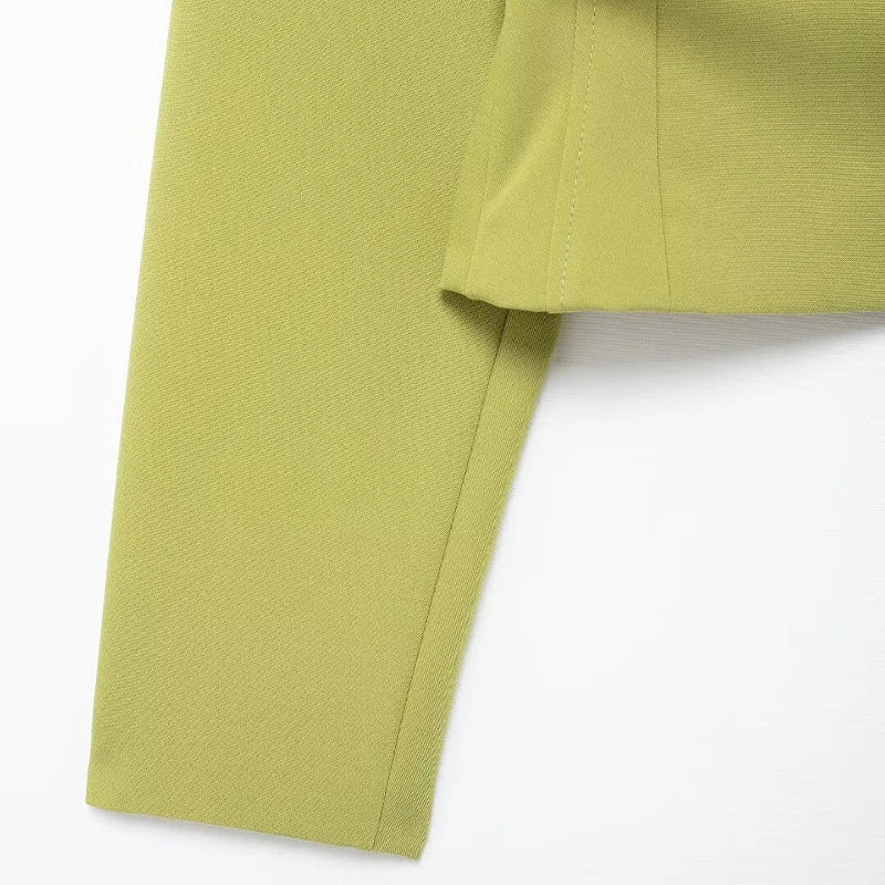 Sharon | Elegant Short Blazer with Belt
