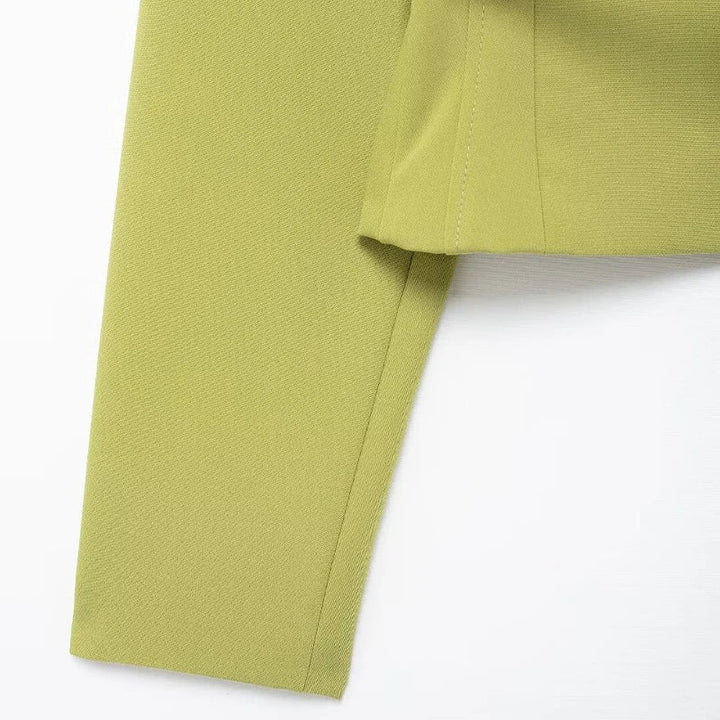 Sharon | Elegant Short Blazer with Belt