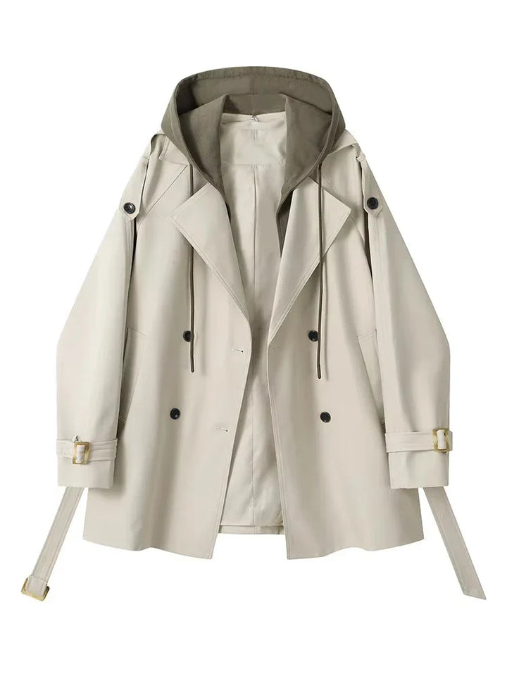 Richelle | Trenchcoat with hood
