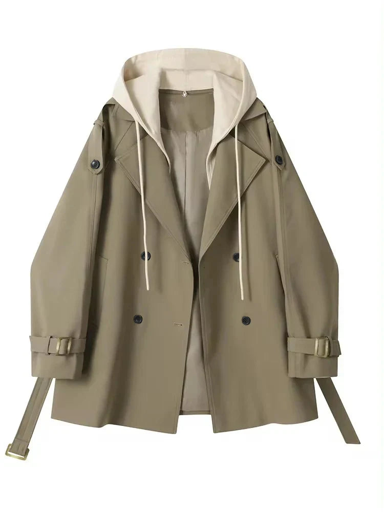 Richelle | Trenchcoat with hood