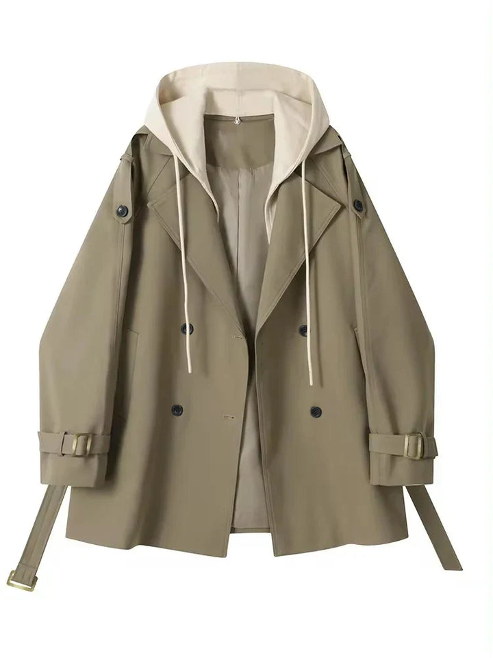 Richelle | Trenchcoat with hood
