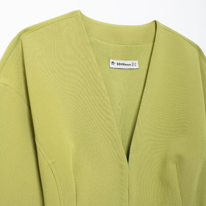 Sharon | Elegant Short Blazer with Belt