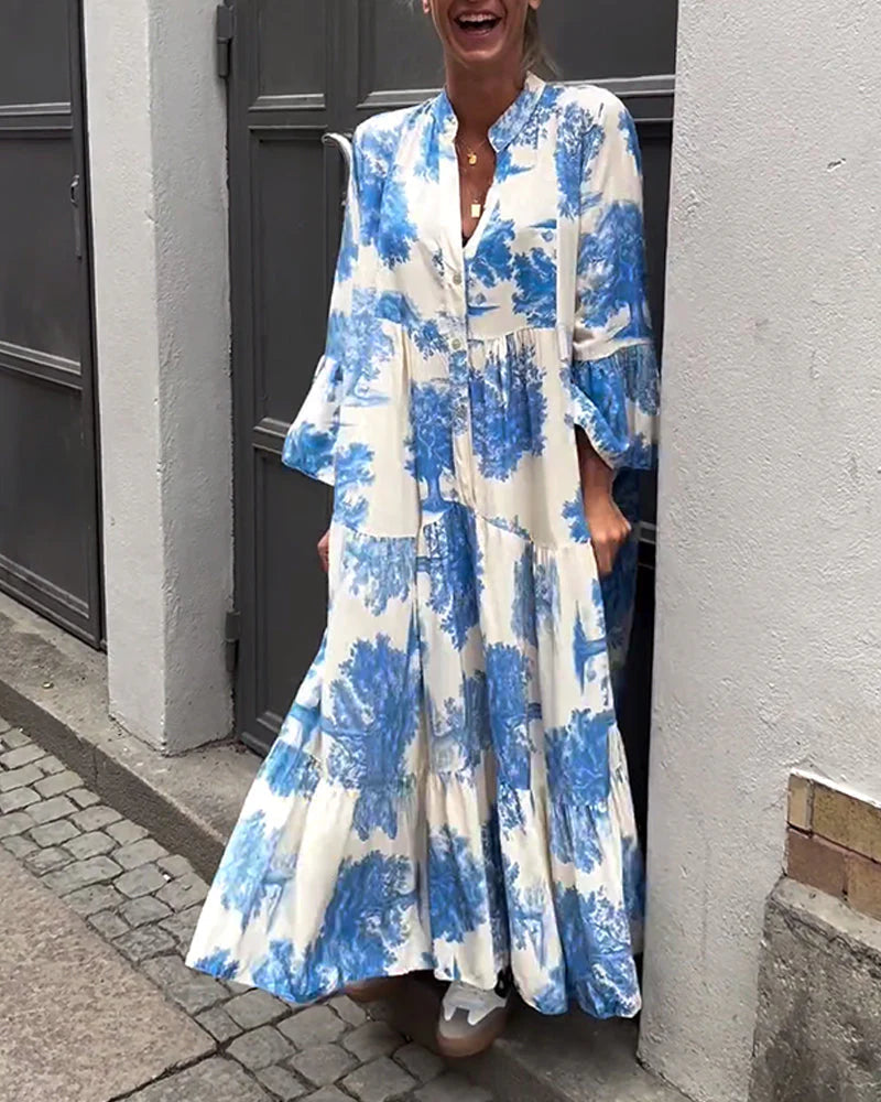 Lena | Elegant dress with flowing cut